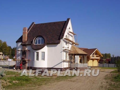 Строительство дома по проекту 25C - фото №9