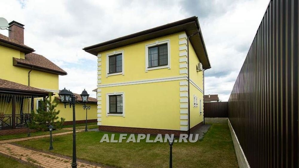 Строительство дома по проекту 56A - фото №4