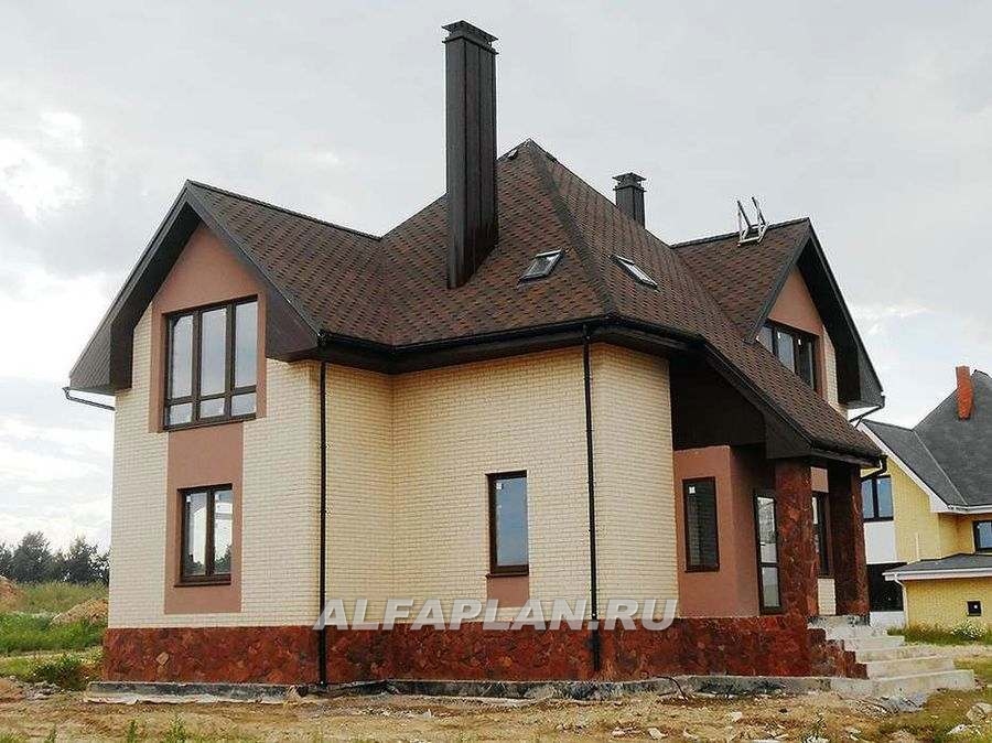 Строительство дома по проекту 61A - фото №3