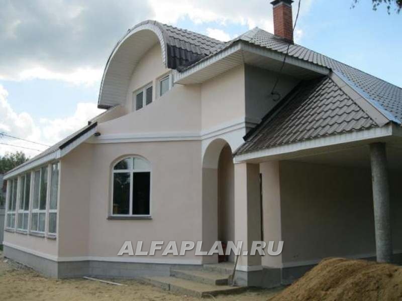 Строительство дома по проекту 64A - фото №2