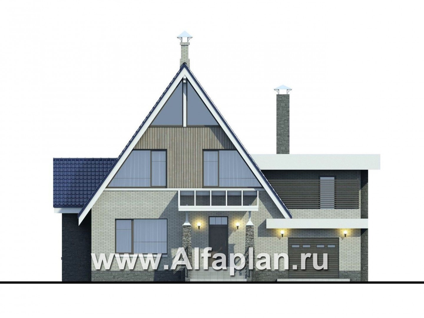 Проект дома «Тау Кита» - на Тау Ките - вся жизнь в красоте - фасад дома